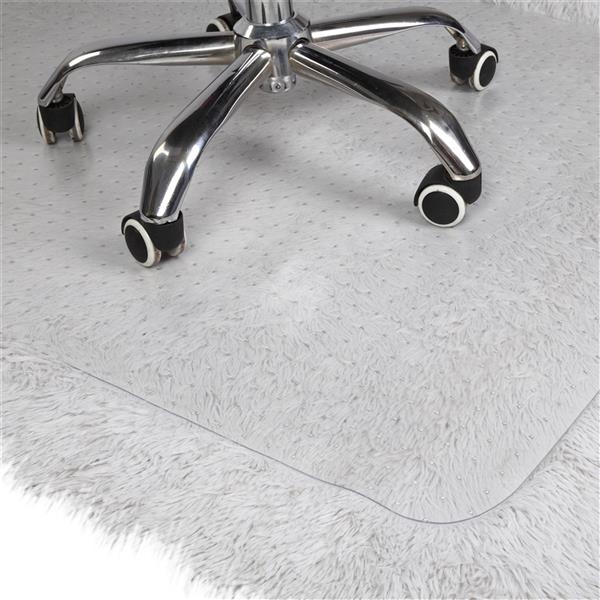 PVC透明地板保护垫椅子垫 带钉 凸形 【90x120x0.2cm】-7