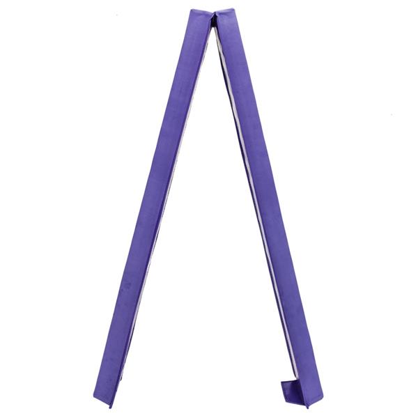 【ZH】8英尺青少年体操训练可折叠平衡木 紫色 普通绒布+PVC-4