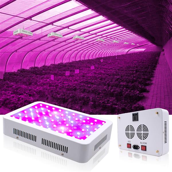 GL-600W-MINI 60*10W双芯全光谱双控植物灯11000LM 白色-14