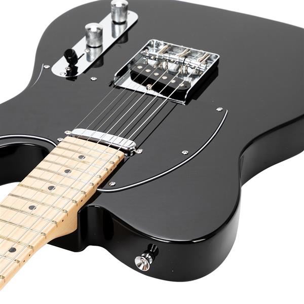 GTL枫木指板电吉他(黑色)+包+背带+拨片+连接线+扳手工具-16