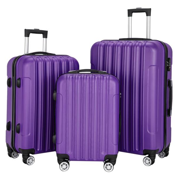 行李箱三合一 紫色-1