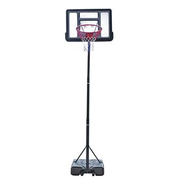 【HY】HY-B07S 便携式可移动青少年PVC透明篮板 篮球架（篮筐调节高度2.1m-2.6m）最大适用7#球