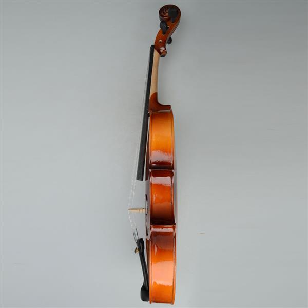 16英寸 复古色中提琴+盒+琴弓+松香-12