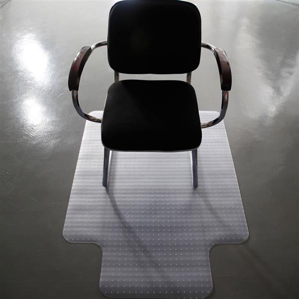 【VALUE BOX】PVC透明地板保护垫椅子垫 带钉 凸形 【90x120x0.22cm】-3