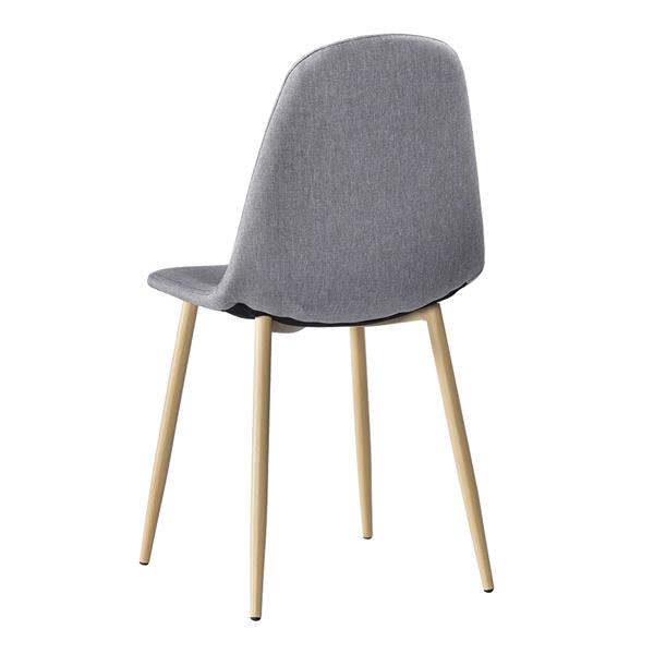 4pcs 现代风简约餐椅 灰色 【可以单卖，也可以与31647812捆绑销售】-5