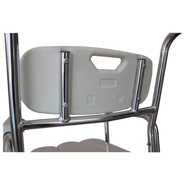 看护室U型软垫坐便椅---CST2182-10