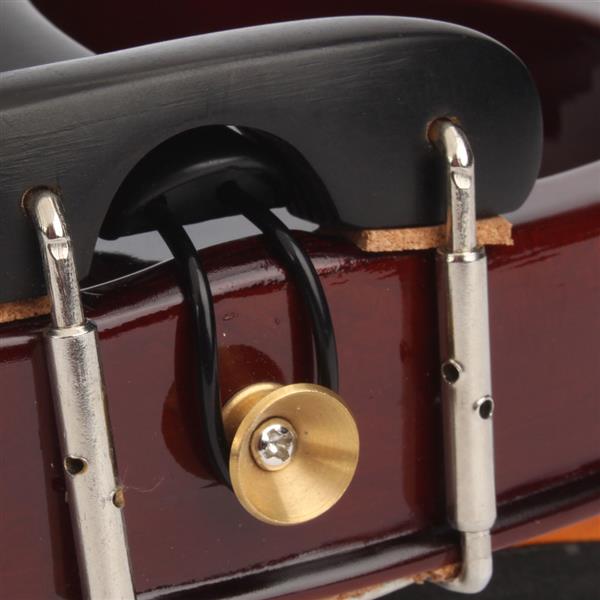 4/4 棕色钢琴烤漆电声小提琴+盒+琴弓+松香+耳机+连接线 V-002-12