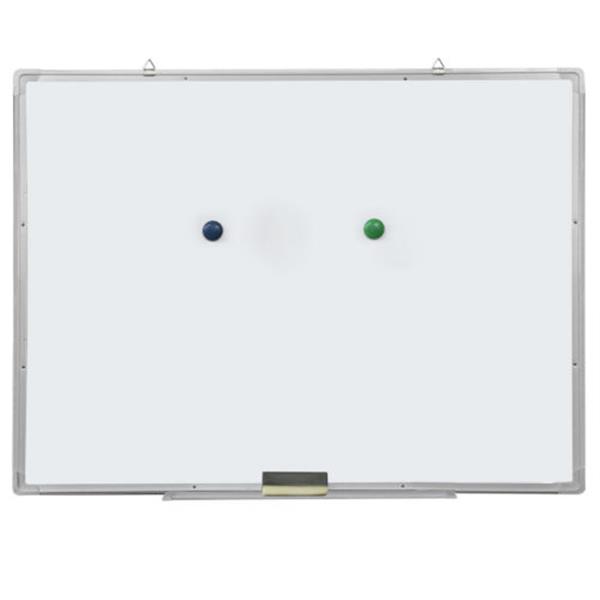 【HTY】单面磁性挂式白板+配件（1支白板笔+1个板擦+2个磁粒）90*60CM-1