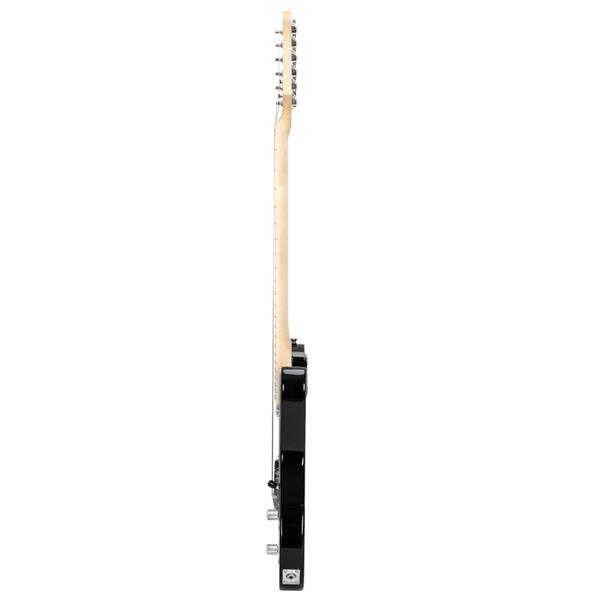 GTL枫木指板电吉他(黑色)+包+背带+拨片+连接线+扳手工具-3