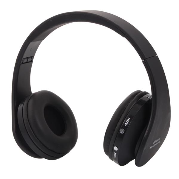 NX-8252热销折叠头戴立体声蓝牙耳机 运动蓝牙耳机  黑色-3