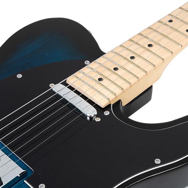 GTL枫木指板电吉他(化蓝色)+包+背带+拨片+连接线+扳手工具-18