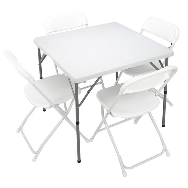 34in 塑料 可折叠 方形 N001 户外塑料桌（该商品仅包含一张折叠桌）-6