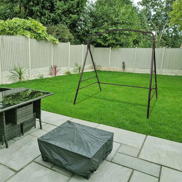 Title 14, Outdoor Garden Iron Swing Frame Bronze for Gard...