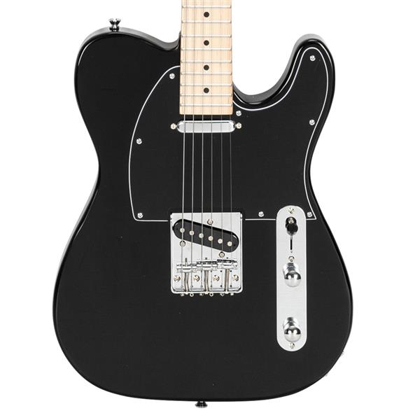 GTL枫木指板电吉他(黑色)+包+背带+拨片+连接线+扳手工具-10