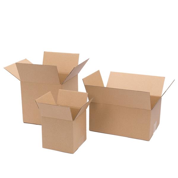 【物料】100个瓦楞纸包装盒4x4x4"（10*10*10cm）黄色-25