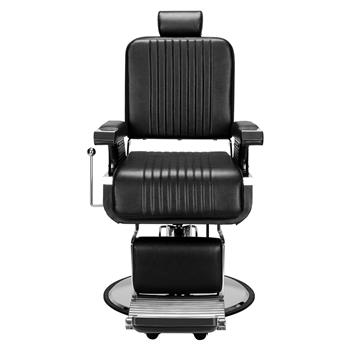 【CS】男士专用美发椅高端可放倒理容椅 黑色HC222B 拆包1【底盘，坐垫，油泵壳】