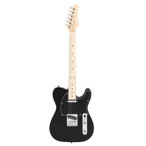 GTL枫木指板电吉他(黑色)+包+背带+拨片+连接线+扳手工具-4
