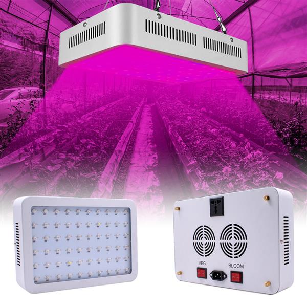 GL-600W-MINI 60*10W双芯全光谱双控植物灯11000LM 白色-8