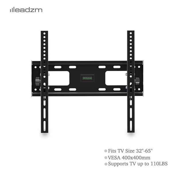 32-65"电视架TMW400承重50kg / 最大VESA400*400 / 向下10°带水平泡-1