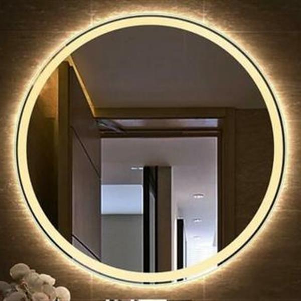 圆形触摸LED浴室镜 三色调光、调亮度-20'-2