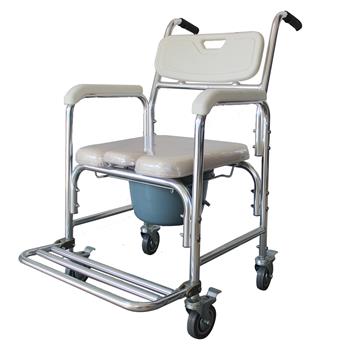 看护室U型软垫坐便椅---CST2182