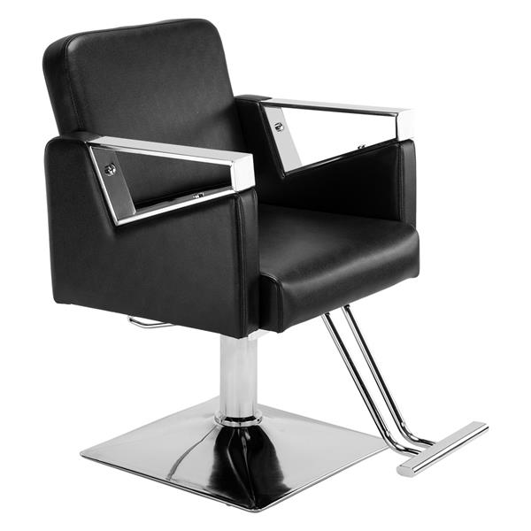 【CS】经典方形理发椅精品理容椅 黑色HC185B-4