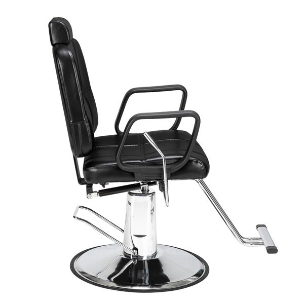 【CS】可后仰理发女士椅美发椅 黑色HC172B-4