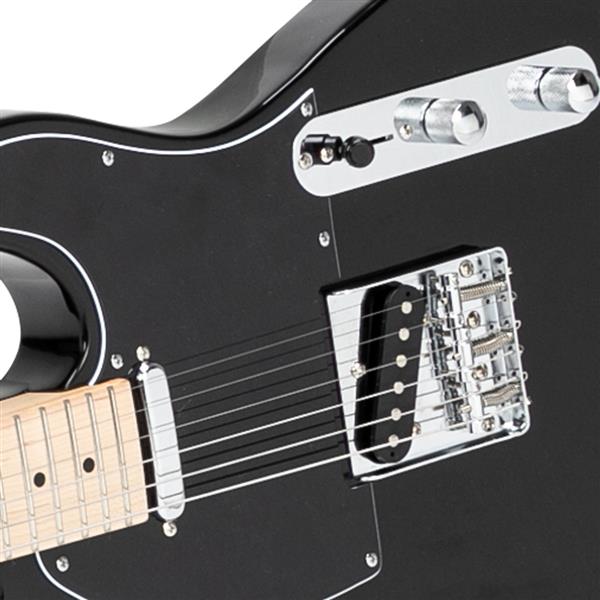 GTL枫木指板电吉他(黑色)+包+背带+拨片+连接线+扳手工具-12