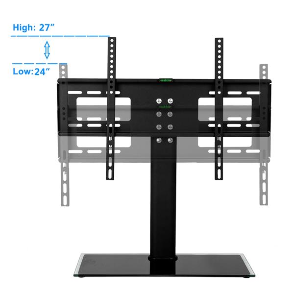 32-55"单柱桌面电视架TSD800承重40kg/最大VESA200*200/高度3档可调-20