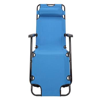 RHC-202便携式折叠两用加长版躺椅 蓝色