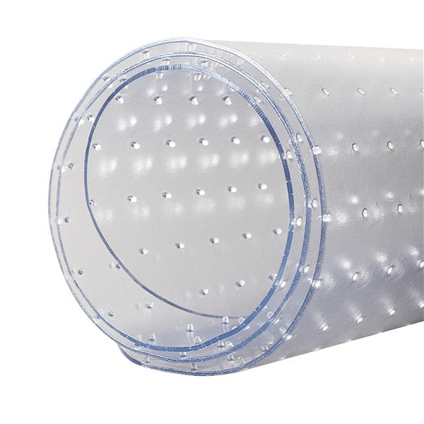 【VALUE BOX】PVC透明地板保护垫椅子垫 带钉 凸形 【90x120x0.25cm】-3