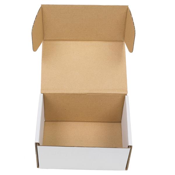 【物料】50个瓦楞纸包装盒6x4x3"（15.2*10*7.6cm）外白内黄-10