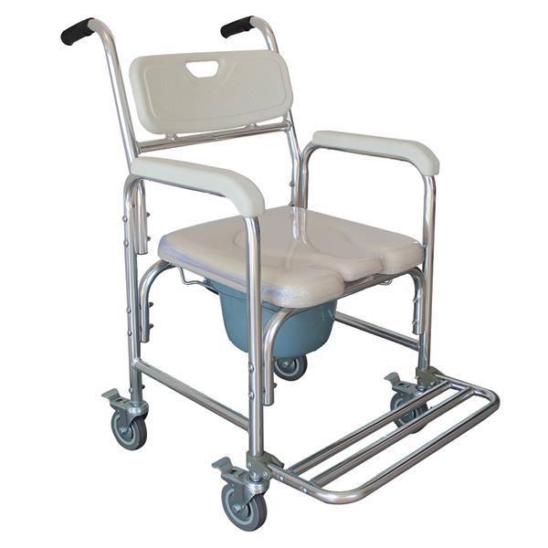 看护室U型软垫坐便椅---CST2182-15