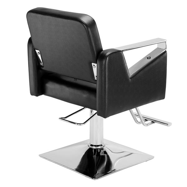 【CS】经典方形理发椅精品理容椅 黑色HC185B-2