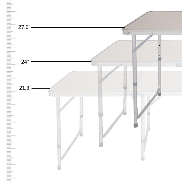家居用品铝合金折叠桌180*60*70cm-25