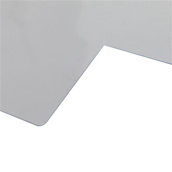 【VALUE BOX】PVC透明地板保护垫椅子垫 不带钉 凸形 【90x120x0.22CM】-3
