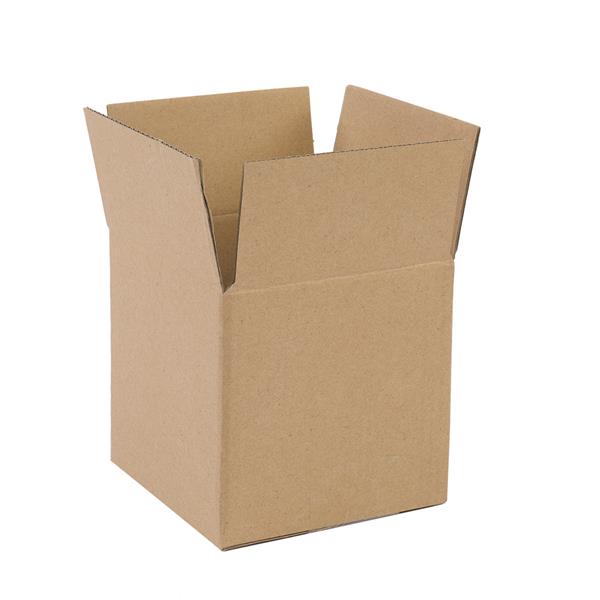 【物料】100个瓦楞纸包装盒4x4x4"（10*10*10cm）黄色-14