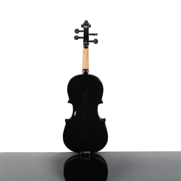 1/2 黑色小提琴+盒+弓子+松香-5