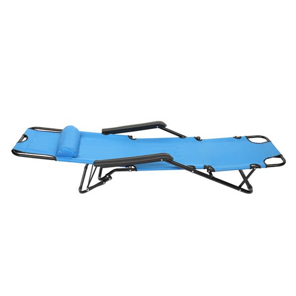 RHC-202便携式折叠两用加长版躺椅 蓝色-20