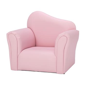 【BC】儿童单人沙发弯背款 粉色