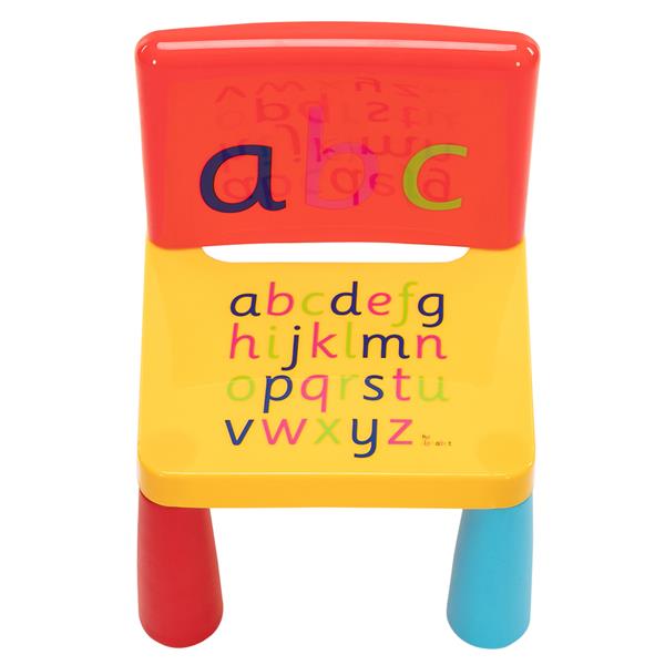 塑料儿童桌椅一桌一椅 缩小版 蘑菇腿【40x35x30】-24