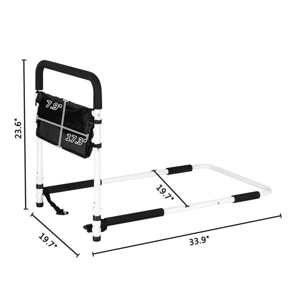【WH】可调节 家用辅助手柄 老人起身架  黑白款-18