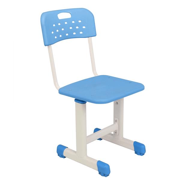可调升降学生桌椅 套装 蓝色 【60x40x(63-75)cm】-14