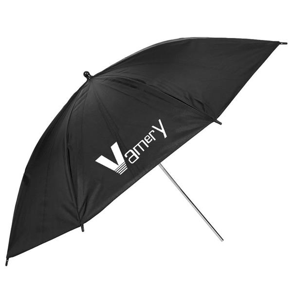 [英规]Vamery 220V 45W 白伞+黑银伞+柔光箱+背景布支架4灯套装-15
