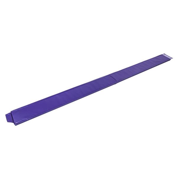 【ZH】8英尺青少年体操训练可折叠平衡木 紫色 普通绒布+PVC-3
