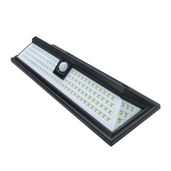118 LED 太阳能壁灯（人体感应 光控）黑壳 白光 定制款 ZC001283 (最低7W) 流明：750LM 电池：3.7V 3000mah 18650-15