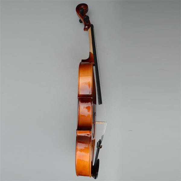 16英寸 复古色中提琴+盒+琴弓+松香-11
