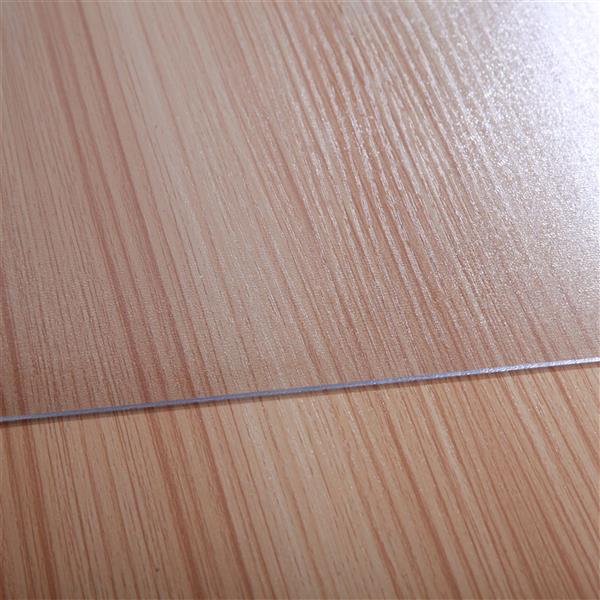 PVC磨砂地板保护垫椅子垫 不带钉 矩形 【90x120x0.15CM】-10