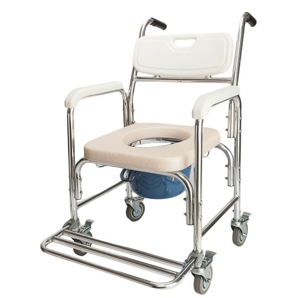 看护室软垫坐便椅---CST2182-8