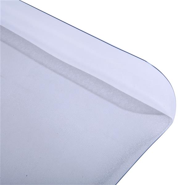 PVC磨砂地板保护垫椅子垫 不带钉 矩形 【90x120x0.15CM】-7